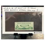 1933 Zeppelin Airmail Issue US #C18 VF Mint Lightl