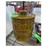 Monmouth Stoneware Cookie Jar with Lid