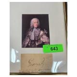 George II Autograph