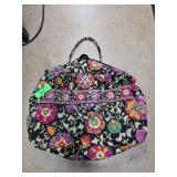 Vera Bradley Quilted Floral Overnight Travel Bag