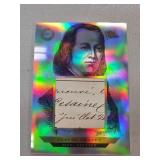 Claude Chappe Relic Card from Pieces of the Past 1