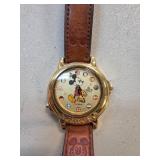 Lorus Mickey Mouse World Flags Quartz Watch with L