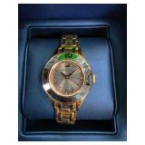 Swarovski Rose Gold-Tone Watch With Original Box a