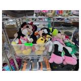 Plush Collectibles Including Disney Characters
