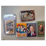 5 Trading Card Packs Featuring Sports, Historical,