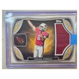 2014 Topps Logan Thomas Rookie Jumbo Relic Card fo