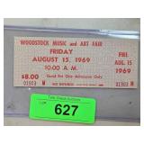 Original 1969 Woodstock Music and Art Fair Friday