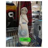 Daisa Handcrafted Porcelain Figurine of Woman Hold