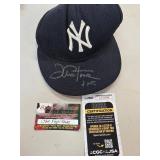 New York Yankees Cap Signed Joe Pepitone with JSA