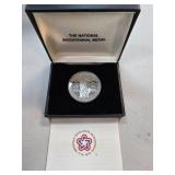 The National Bicentennial Silver Medal Engraved wi