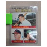 1969 Topps American League RBI Leaders Card Featur