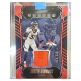 2023 Panini Justin Simmons Heroes Patch Card #AH-5