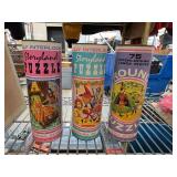 Three Storyland Puzzles in Cylindrical Boxes