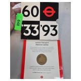 London Transport Diamond Jubilee Medal, 1933-1993