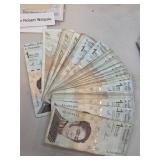 Venezuelan 1 Million Bolivar Banknotes