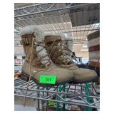 Tan Quilted Faux Fur-Lined Womenï¿½s Winter Boots, S