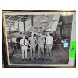 Jack Swigert Signed NASA Photograph With Certifica