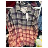 Standing Vine Company Plaid Button-Up Shirt, Adult