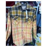 Funky Vine Company Adult Small Plaid Button-Up Shi