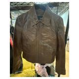 Brown A.n.a Faux Leather Jacket, Size Small