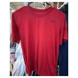 Red Nike Dri-Fit Tee Shirt ï¿½ Menï¿½s Medium