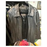 Wilsonï¿½s Black Leather Jacket, Size XL