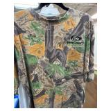 2 Camo Apparel Items: Ford Racing Shirt and Realtr