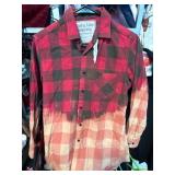 Plaid Flannel Shirt By Junky Vine Company, Size Ad