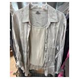 J. Jill Womenï¿½s Two-Piece Outfit ï¿½ Tank Top and Bu