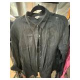 Three J. Jill Linen Button-Down Shirts in Assorted