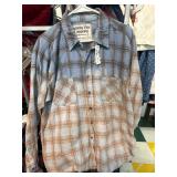 Funky Vine Company Plaid Button-Up Shirt ï¿½ Adult L