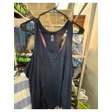 Gaiam Womenï¿½s Navy Blue Yoga Tank Top XL