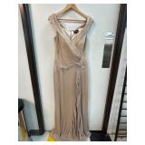 Xscape Champagne Evening Gown Size 12
