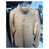 Ariat Rebar Quarter-Zip Shirt, Size L/G