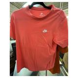 Nike Coral T-Shirt and Nike Golf Polo Shirt in Ora