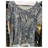 Pure Jill Scoop Neck Elliptical Tee Made in India