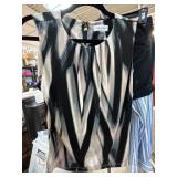 Calvin Klein Womenï¿½s Sleeveless Top and Black Shor