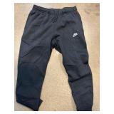 Nike Black Sweatpants, Size Large