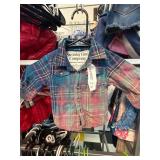 Swanky Vine Company Infant 3-6 Months Plaid Long-S