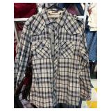 Buffalo David Bitton Johnny Cash Plaid Shirt ï¿½ Siz