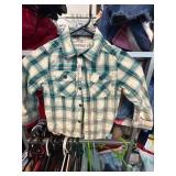 Frankly Vine Company Plaid Button-Up Shirt, Size 3