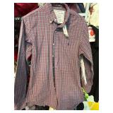 Plaid Button-Up Shirt with Fringe Detailing and Fu