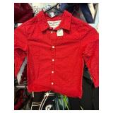 Red Toddler Western Shirt with Fringe, Size 5T