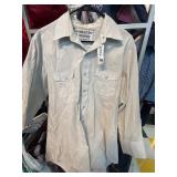 Wrinkly Vine Company Adult Medium Western Shirt wi