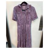 Shelton Stroller Paisley Dress with Pleats