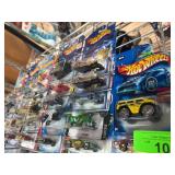 Carded Hot Wheels Die-Cast Vehicles