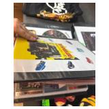 Binder with 18 Wheelers Premium Trading Cards and