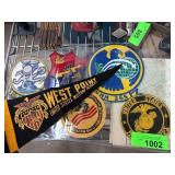 U.S. Military Patches, West Point Pennant, and Nor