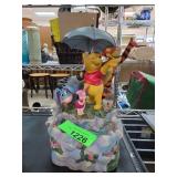 Winnie the Pooh Figurine With Umbrella