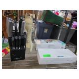 Kitchen Knife Set and Black & Decker Appliances